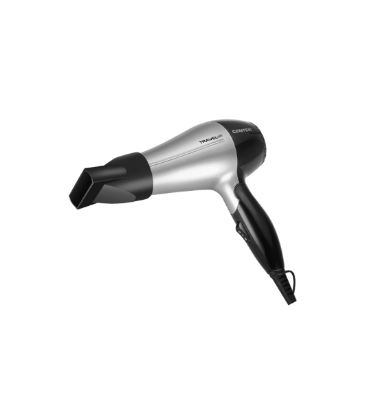 Фен Centek CT-2258 серебристый/черный, 850 Вт, компактный