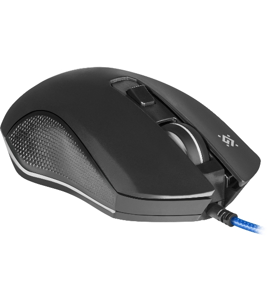Мышь проводная Defender Sky Dragon GM-090L черный, 3200 dpi, USB, кнопки - 6