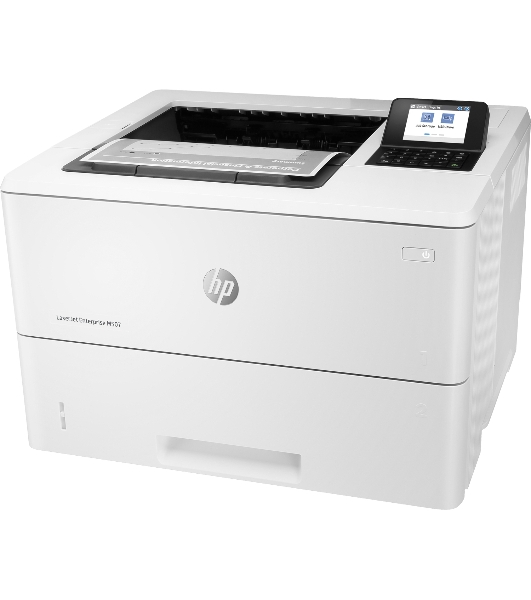 Принтер лазерный HP LaserJet Enterprise M507dn (1PV87A), A4, ч/б, печ. до 43 стр/мин, 1200 x 1200 dpi, USB, RJ-45, Air Print, Mopria