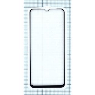 Защитное стекло 'Полное покрытие' для Samsung Galaxy A02/A02s/A03 черный