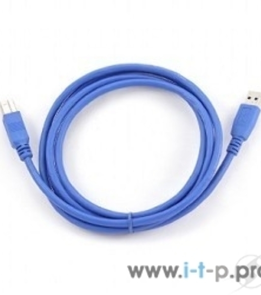 Кабель Gembird CCP-USB3-AMBM-6 USB 3.0 PRO кабель для соед. 1.8м AM/BM позол. контакты, пакет