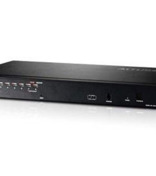 Переключатель электронный ATEN 1-Console 8-Port Cat 5 High Density KVM