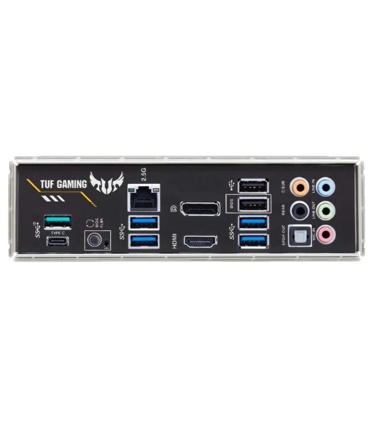 Материнская плата ASUS TUF GAMING B550-PLUS, AM4, AMD B550, 4xDDR4, 6xSATA, 2xM.2, 1xPCIe 4.0 x16, 1xPCIe 3.0 x16, 3xPCIe x1, 1xHDMI, 1xDP, 1x 2.5Gb LAN, 4xUSB-A 3.2 Gen 1, 1xUSB-A 3.2 Gen 2, 2xUSB-A 2.0, 1xUSB-C 3.2 Gen 2, 5x3.5 мм, 7.1, ATX