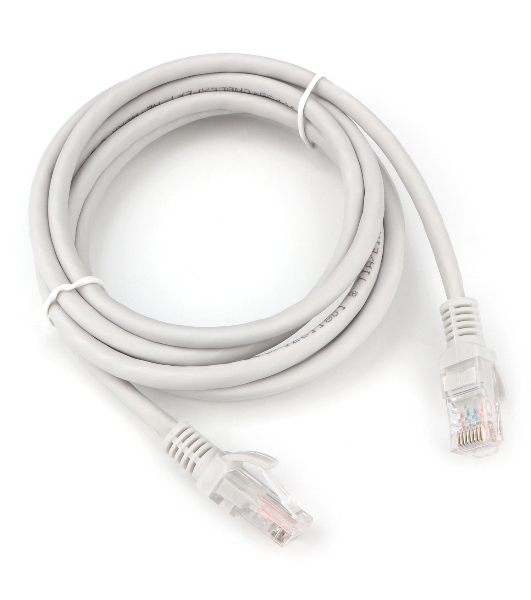 Патч-корд LSZH UTP Cablexpert PP31-2M cat.5e, 2м, литой, многожильный, серый