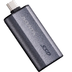 Внешний SSD ADATA SC750, 1TB, USB 3.2 Gen 2 Type-C, R/W 1050/1000, черный, фото21