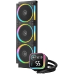 Система жидкостного охлаждения Deepcool LQ360 Ultra ARGb Soc-AM5/AM4/1200/1700/1851 черный 4-pin 38.71dB Al LCD 350W 1840gr Ret (R-LQ360-BKASMC-G-1), фото8