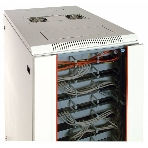 Шкаф телеком. напольный 42U (600x800) дверь стекло (ШТК-М-42.6.8-1ААА) (3 коробки), фото5