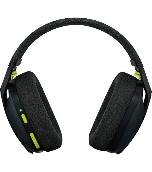 Гарнитура Logitech G435 чёрный/жёлтый, беспроводная, Bluetooth/USB, до 18 ч