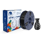 Филамент NVPrint TPU Silk Black для 3D печати диаметр 1.75мм длина 330 метров масса 1 кг, фото 1