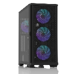 Компьютерный корпус ZALMAN Z10 DUO, ATX, BLACK, WINDOW, 2x3.5', 2x2.5', 2xUSB3.0, 1xUSB 3.1 Type-C, FRONT 3x120мм Infinity Mirror ARGb, REAR 1x120мм Infinity Mirror ARGb, replaceable front panel, фото11