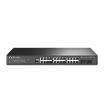 Коммутатор TP-Link JetStream 24-портовый управляемый SFP уровня 2+, 20 гигабитных SFP-портов и 4 гигабитных комбинированных порта SFP/RJ45, фото6