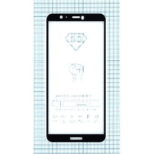 Защитное стекло 'Полное покрытие' для Huawei P Smart Z черный