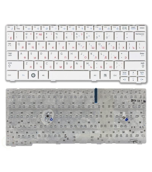 Клавиатура для ноутбука Samsung NF110 белый