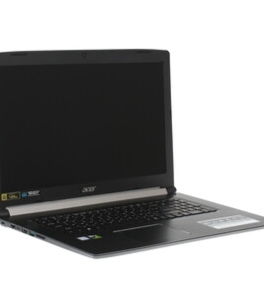 Клавиатура для ноутбука Acer Aspire 7 A717-72 черная с подсветкой