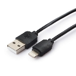 Кабель USB Гарнизон GCC-USB2-AP2-1M AM/Lightning, для iPhone5/6/7, IPod, IPad, 1м, черный, пакет, фото5