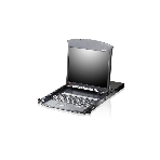 Коммутаторы консоли ATEN 8P CAT5 HIGH DENSITY DUAL RAIL LCD 19INCH OVER IP, фото2