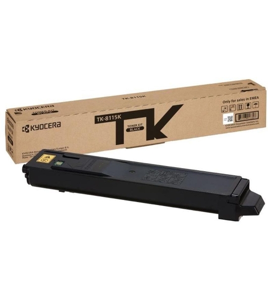 Картридж лазерный Kyocera TK-8115K (1T02P30NL0) черный для M8124cidn/M8130cidn 12000 стр