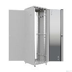Шкаф серверный NTSS Премиум (NTSS-R42U6060GS) напольный 42U 600x600 мм пер. дв. стекл. металл 900 кг серый IP20 сталь, фото7