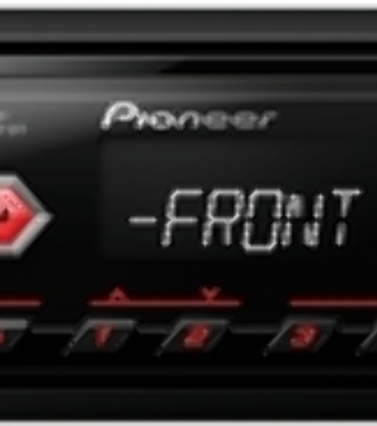 Автомагнитола Pioneer MVH-85UB, 1 DIN, USB Type-A, AUX, съёмная панель