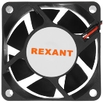 Вентилятор для корпуса Rexant RX 6025MS 12VDC черный, 60 мм, 3500 об/мин, 25 дБ, 2 pin, фото3