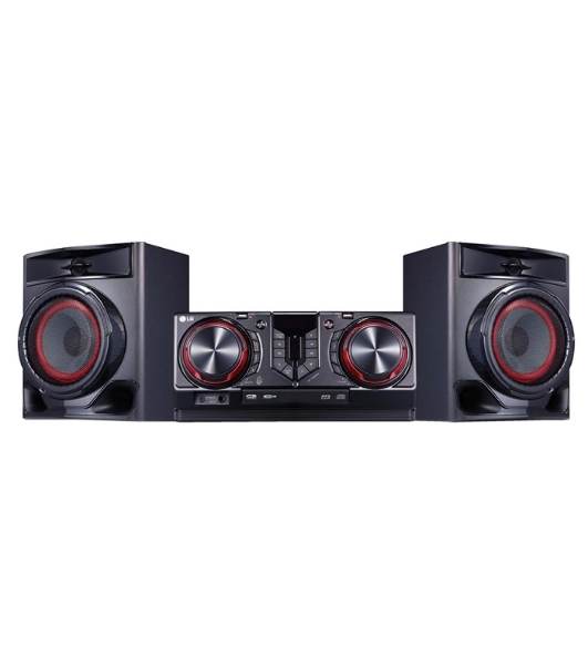 Мини-аудиосистема LG CJ44 черный 480Вт FM USB BT