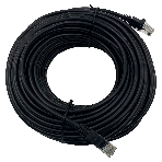 Патч-корд Buro UTP 4 пары cat.5e CCA molded 25м черный RJ-45 (m)-RJ-45 (m), фото2
