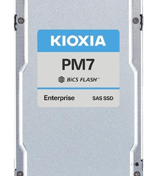 Накопитель SSD KIOXIA PM7-R, 3.84Tb, 2.5', SAS 24G, R/W 4200/3650