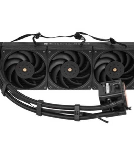 Система жидкостного охлаждения Thermalright Elite Vision 360 (360mm, LED, Black, ARGB/Fans: 3x120mm, 69CFM, 27dBA, 2150RPM/Pump height 63mm, Rad thickness 27mm/S: 1700, 1200, 1851, 115X, 2011, 2066, AM5, AM4)