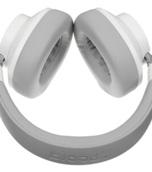 Беспроводные/проводные наушники A4Tech Bloody MH390 белый, накладные, Bluetooth + проводной