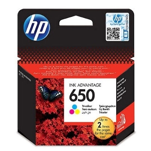 Картридж струйный HP 650 CZ102AE многоцветный для HP DJ IA 2515/2516 (200 стр.)