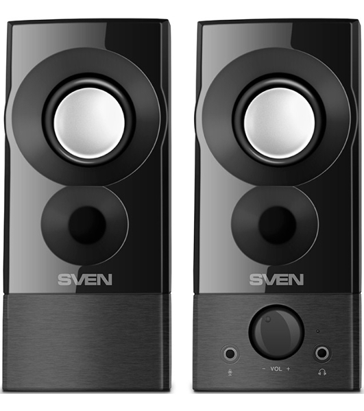 Акустическая система SVEN 357, черный (6 Вт, питание USB)