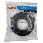 Патч-корд Buro UTP 4 пары cat.5e CCA molded 25м черный RJ-45 (m)-RJ-45 (m), фото 1
