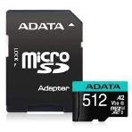 Флеш карта MICRO SDXC 512Gb W/AD. AUSDX512GUI3V30SA2-RA1 ADATA, фото6