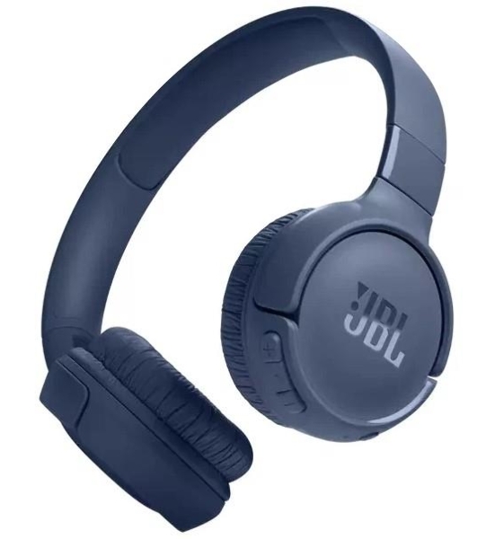 Беспроводные наушники JBL Tune 520BT синий, накладные, Bluetooth, быстрая зарядка