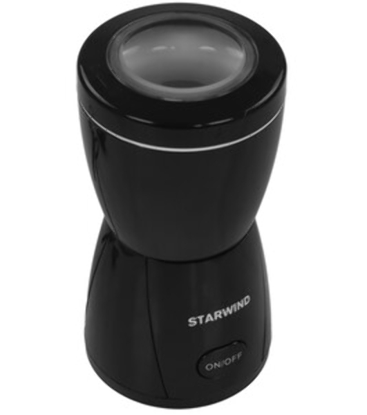 Кофемолка Starwind SGP8426 200Вт сист.помол.:ротац.нож вместим.:80гр черный