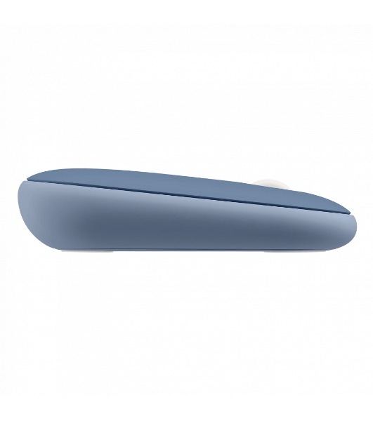 Мышь беспроводная Logitech Pebble M350 синий, 1000 dpi, радиоканал, Bluetooth, USB, кнопки - 3