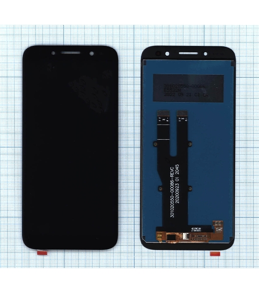 Дисплей для Nokia C1 Plus черный
