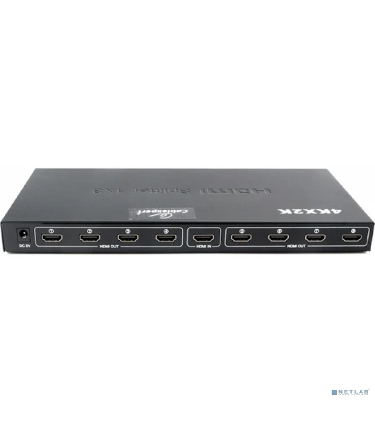 Разветвитель HDMI Cablexpert DSP-8PH4-03, HD19F/8x19F, 1 компьютер => 8 мониторов, Full-HD, 3D, 1.4v, каскадируемый