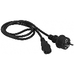 Шнур питания Lanmaster C13-Schuko, 3х0.75, 220В, 10А, черный, 1.5 метра, фото2