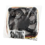 Вентилятор для корпуса Gembird черный 50мм 4500rpm 24db 3-pin 827, фото4