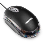 Мышь проводная Гарнизон GM-100 черный, 1000 dpi, USB, кнопки - 3, фото2