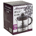 Соковыжималка АКСИНЬЯ КС-2200 чёрный, цитрусовая, 40 Вт, 700 мл, электронное, реверс, фото5