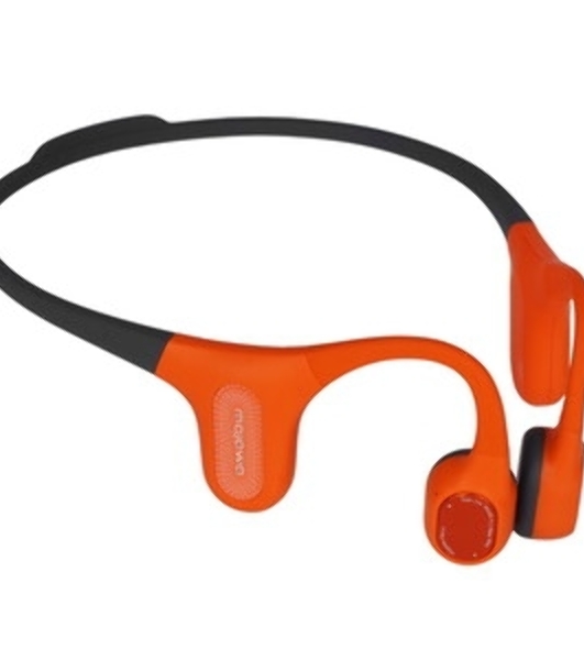 Наушники Mojawa Aerra Activa ENC черно-оранжевый, костная проводимость, Bluetooth, до 8 ч