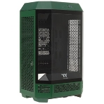 Компьютерный корпус Thermaltake The Tower 300 Racing Green зеленый без БП miniITX 8x120мм 6x140мм 2xUSB 3.0 audio bott PSU, фото8