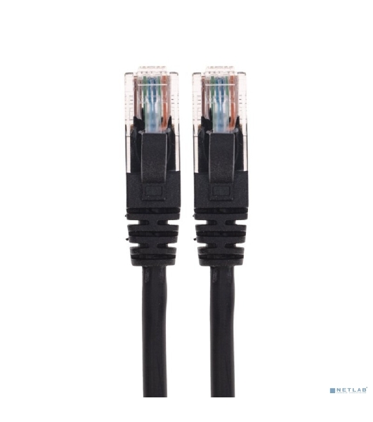 Патч-корд U/UTP Rexant cat. 6, RJ45-RJ45, неэкранированный, 26AWG, LSZH, черный, 3 м