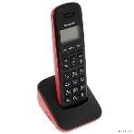 Телефон беспроводной (DECT) Panasonic KX-TGb610RUR, Монохромный, АОН, черный/красный, фото8
