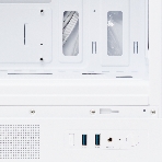 Компьютерный корпус HSPD M310, Mesh Mini-tower, белый, TG, 0.4 SPCC, 3x120мм ARGb mATX, mITX 180/280/160мм 1x2.5', 1x3.5', 4xPCI 2xUSB-A 3.0 452x277x418мм, фото6