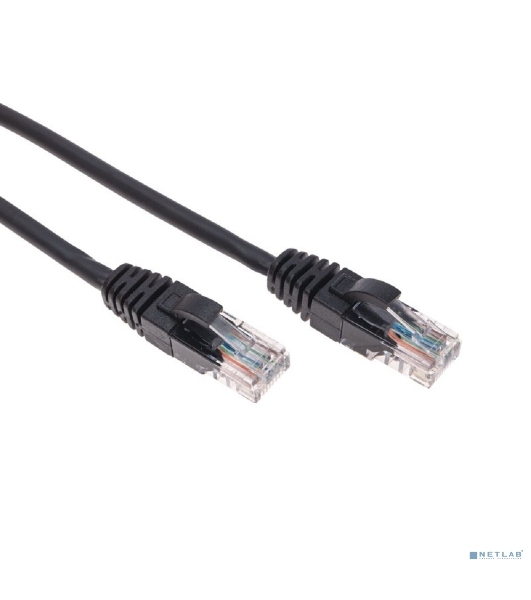 Патч-корд U/UTP Rexant cat. 6, RJ45-RJ45, неэкранированный, 26AWG, LSZH, черный, 3 м