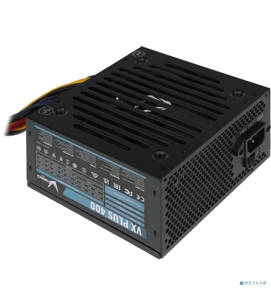 Блок питания Aerocool/Formula VX-400 PLUS, 400Вт, 120мм, черный