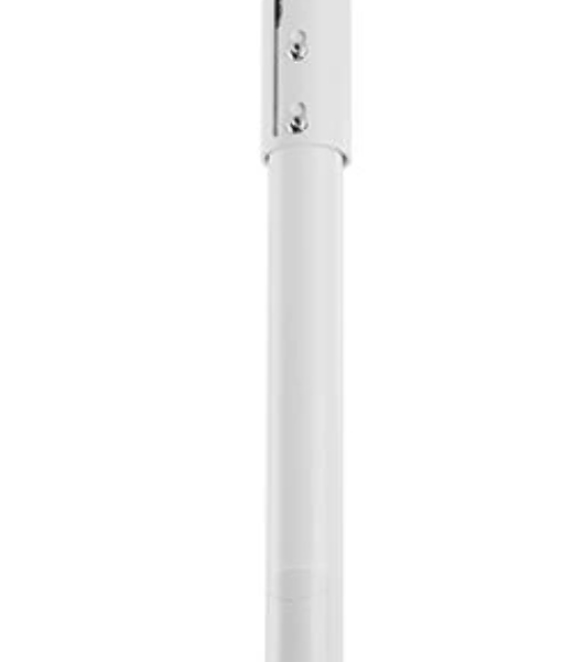 Универсальный потолочный комплект Wize Pro PR24A-W состоящий из крепления+штанги 46-61 см +площадки к потолку для проектора, макс. расстояние между крепежными отверстиями 430 мм, наклон +/- 25°, поворот +/- 6°, вращение 360°, до 23 кг, белый. PR24A-W